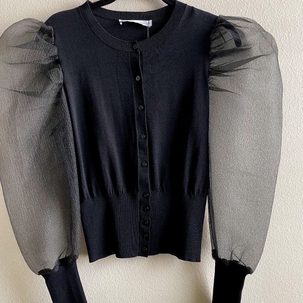 Zara Balloon Sleeve Sweater